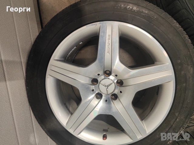4бр.алуминиева джанта 19цола за Mercedes, снимка 2 - Гуми и джанти - 54463481