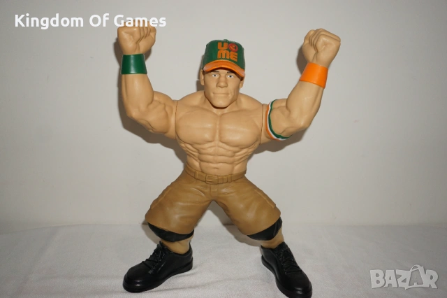 Рядка Оригинална Голяма Говореща Кеч Фигура На John Cena 36см, снимка 3 - Колекции - 54275552