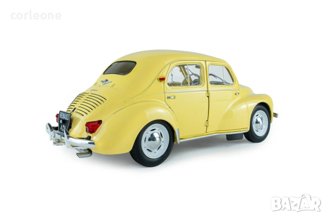 Renault 4CV 1961 - мащаб 1:18 на Solido моделът е нов в кутия, снимка 4 - Колекции - 55148443