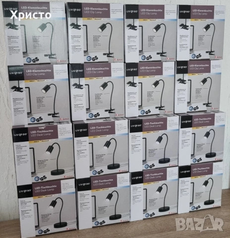 НОВА! LED настолна лампа 2,4W / 290lm / 3000K, снимка 3 - Настолни лампи - 55101200
