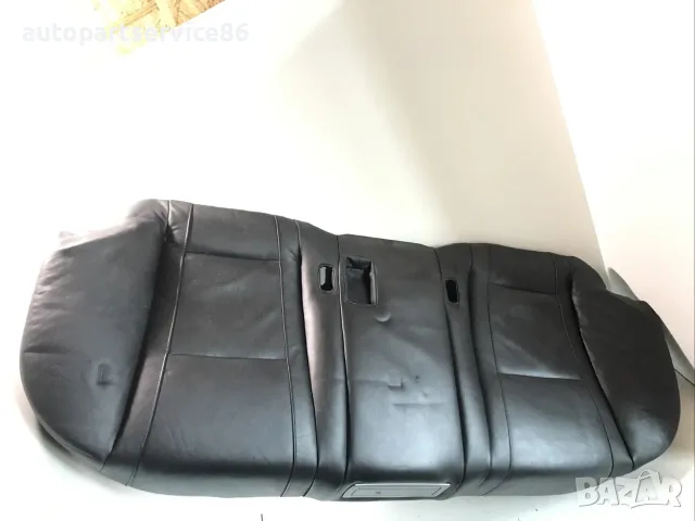 Задна спортна седалка черна кожа за BMW E65 740D (2004)