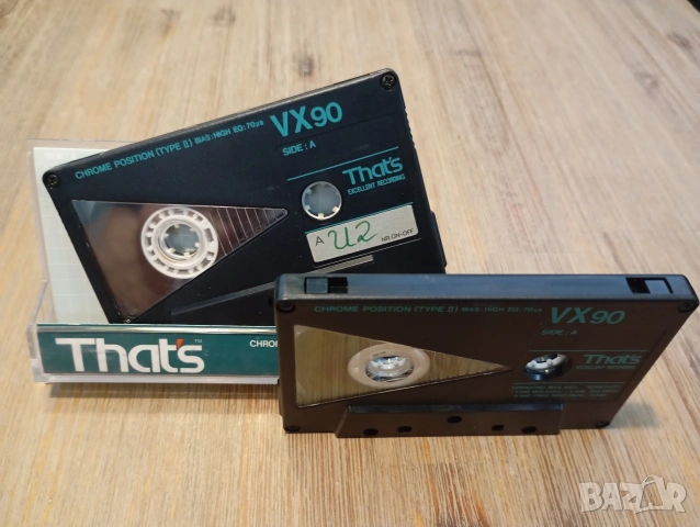 That's FX 90/ That's VX90 хромни ленти, снимка 2 - Аудио касети - 54228780