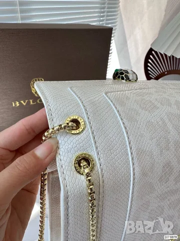 Bvlgari Serpenti Forever – 20 см (White), снимка 5 - Чанти - 55417363