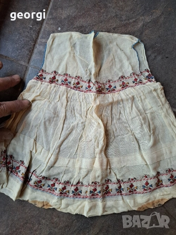 стара автентична везана детска дрешка антика 19 век 35/1