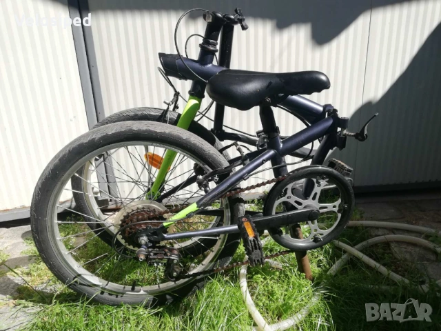 Сгъваем велосипед BTWIN 20", снимка 2 - Велосипеди - 54692617