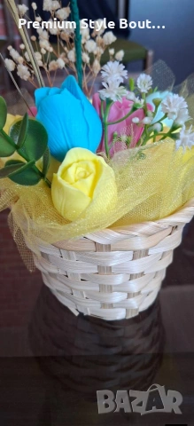 букет от соеви свещи , снимка 9 - Декорация за дома - 54004949