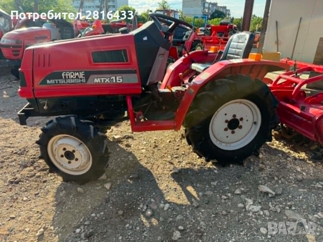 Трактор MITSUBISHI MTX15 4x4, снимка 3 - Селскостопанска техника - 54570199