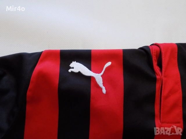 футболна тениска milan puma блуза екип фанела спортна мъжка оригинална M, снимка 3 - Спортни дрехи, екипи - 51665494