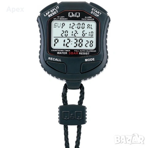 Професионален Хронометър Q&Q HS45J. Дигитални Хронометри за Спортисти и Треньори. Таймер Hronometar, снимка 4 - Спортна екипировка - 54010755
