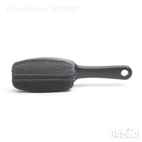 Четка за дрехи против косми и прах Brabantia Dark Grey, снимка 3 - Мопове, кофи, четки и метли - 55359958