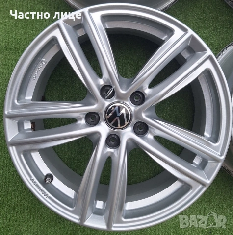 Продавам 4бр 17-ки джанти за Фолксваген Пасат, Тигуан, Голф, Туран Ти-рок , снимка 5 - Гуми и джанти - 55234034