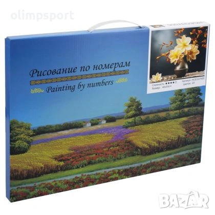Комплект за рисуване по номера с платно 40х30 см, 27014423 , снимка 2 - Рисуване и оцветяване - 54640655