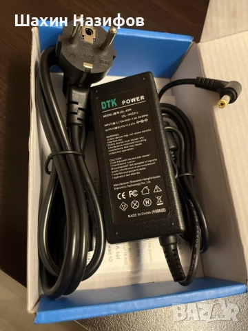 DTK Power DL-65W Зарядно устройство / Адаптер за захранване, снимка 2 - Кабели и адаптери - 55397559