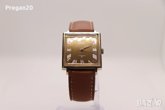 Seiko(Сейко) часовник-механичен Deluxe, снимка 2 - Мъжки - 53979279