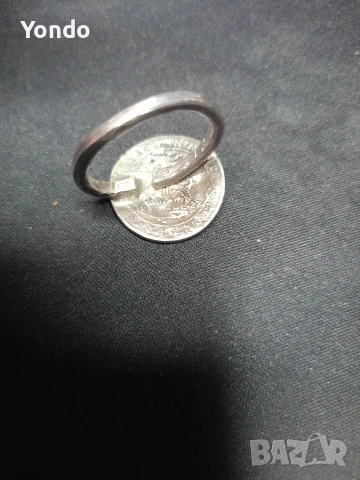 6 пенса 1922 пръстен, снимка 2 - Нумизматика и бонистика - 54096145