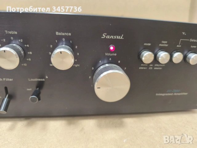 Винтидж Японски Стерео Sansui AU-2900, снимка 9 - Ресийвъри, усилватели, смесителни пултове - 54482579