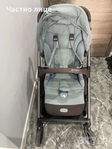 CYBEX - Balios S Lux 2023 - Sky Blue 2в1, снимка 5 - Детски колички - 55315140