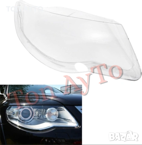 Капаци Фарове Туарег Фолксваген VW Touareg 2007 - 2010 Стъкла Фарове Капаци, снимка 6 - Аксесоари и консумативи - 54377219