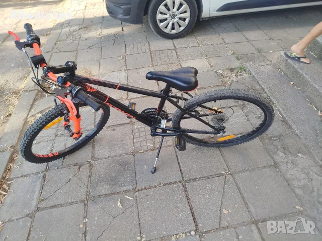 Велосипед 24 инча детско юношески Rockrider btwin Decathlon , снимка 5 - Велосипеди - 55532664