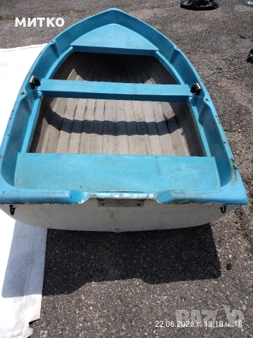 колесар за лодка knauf заедно с лодка и двигател, снимка 10 - Екипировка - 54997626
