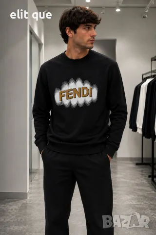 памучни мъжки блузи moncler fendi , снимка 4 - Блузи - 55493785