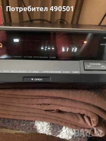 Hitachi VT-126 E vhs, снимка 4 - Плейъри, домашно кино, прожектори - 55590919