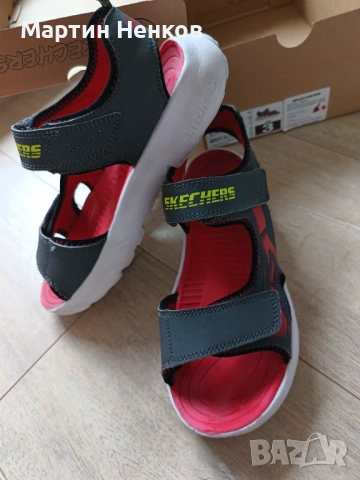 Сандали Sketchers 35 номер, снимка 4 - Детски сандали и чехли - 54653627