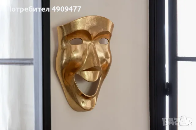 Стенна декорация - абстрактна маска XL, снимка 4 - Декорация за дома - 55637983