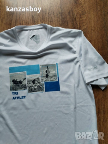 regatta - страхотна мъжка тениска КАТО НОВА S, снимка 3 - Тениски - 53965342