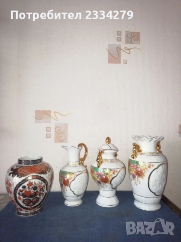 Керамични, порцеланови вази, свещник ръчна изработка. , снимка 12 - Декорация за дома - 49265112
