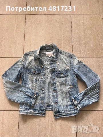 Женско дънково яке Zara - S размер 