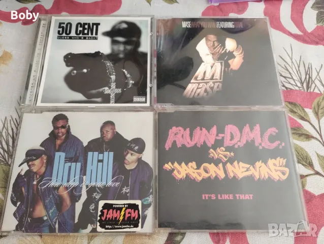 Дискове с рап , 50 cent, RUN DMC ... , снимка 3 - CD дискове - 55313695