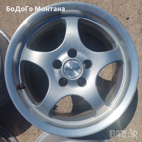 Алуминиеви джанти Aluett | 15" | 7J | ET35 | 5×100 |, снимка 4 - Гуми и джанти - 54412062