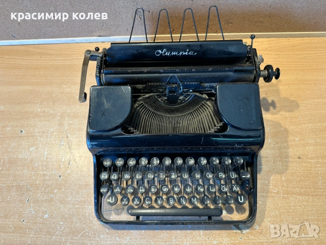 стара пишеща машина "Olympia Progress", снимка 2 - Антикварни и старинни предмети - 54134717