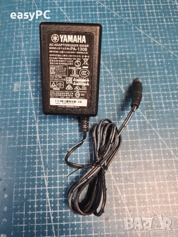 Оригинален захранващ адаптер YAMAHA PA-130B 12V 0.7A , снимка 4 - Друга електроника - 54602368