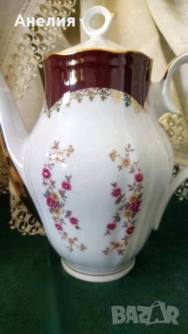 Cmielow Poland бордо красота , снимка 7 - Чаши - 54573293