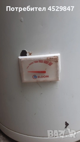 Бойлер Eldom / Елдом 80 л 3kW вертикален, емайлиран, снимка 3 - Бойлери - 54641590