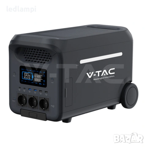 3000W Преносима Захранваща Станция с LiFePO4 Батерия и Wi-Fi