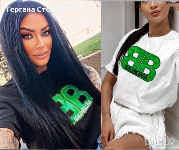 Дамски маркови тениски S-XL, снимка 4 - Тениски - 54422238