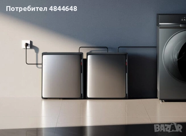 Външна батерия за домашна система с вграден микроинвертор - EcoFlow Stream Ultra X Battery 3.84kWh, снимка 7 - Друга електроника - 54745947