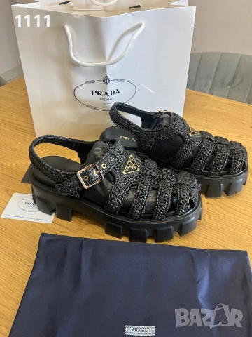Дамски сандали Prada 38 и 39 номер, снимка 4 - Сандали - 54702860