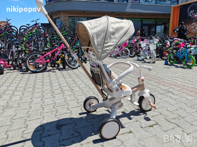 BYOX Детска триколка COMPACTO 4в1 бежов, снимка 10 - Други - 54645896