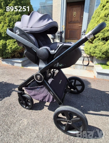 Кошница за новородено Britax Römer Baby Safe Pro + адаптери за количка, снимка 6 - Столчета за кола и колело - 55232815