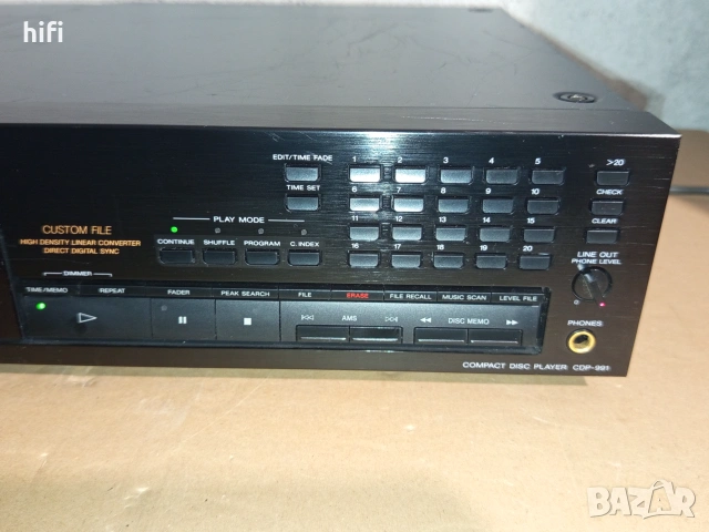 Компакт диск плейър Sony CDP-991, снимка 3 - Други - 55171125