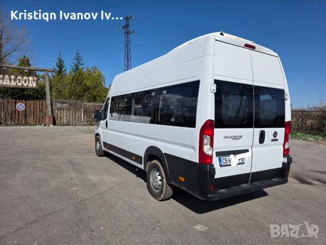 Продавам FIAT DUCATO 18+1места, 2019г, снимка 4 - Бусове и автобуси - 54148150