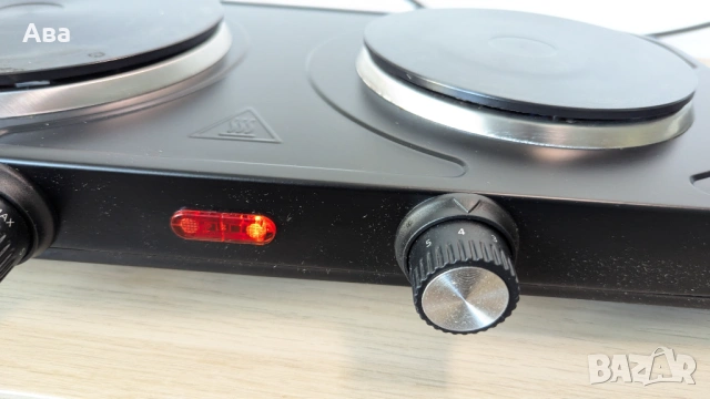 Tristar KP‑6152 – преносим електрически котлон, 1500W, бързо загряване, 15€, използван, снимка 3 - Котлони - 54819381