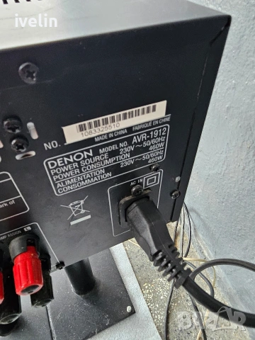 denon avr 1912 , снимка 5 - Ресийвъри, усилватели, смесителни пултове - 54901523