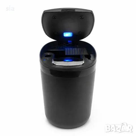 Пепелник с LED светлина, огнеустойчив, снимка 2 - Аксесоари и консумативи - 55650218