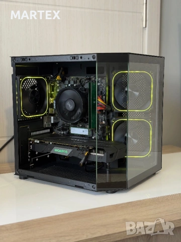 Геймърски компютър Ryzen 5 3600, GTX1660, 16GB RAM, снимка 7 - Геймърски - 54568384