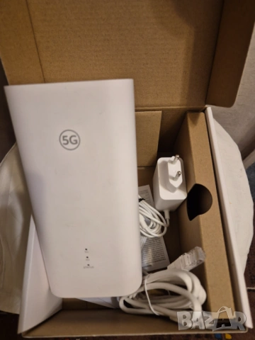 HUAWEI CPE 5s H153-381 5G Рутер със сим карта от VIVACOM, снимка 2 - Рутери - 54178854